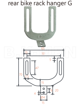 REAR BIKE RACK HANGER G